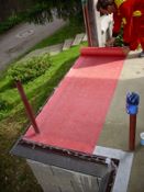 s pokládkou těsnicí fólie začínáme v nejnižším místě balkónu