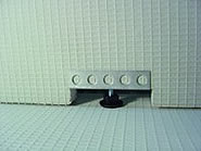 detail stavitelné nožičky