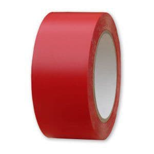 565 PVC PÁSKA MASKOVACIA/ZNAČKOVACIA červená  50 mm / 33 m